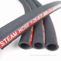 Cotton thread braid reinforced rubber hose steam pipe